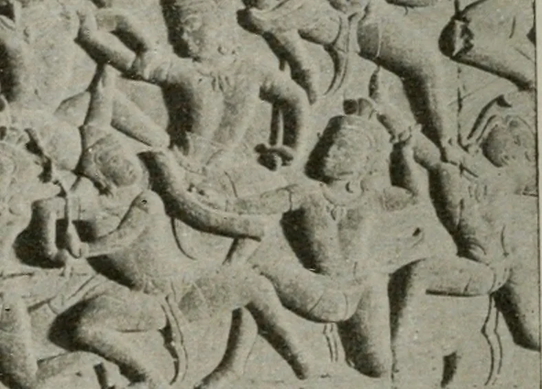 An illustration from La sculpture hindoue. Traduction de Paul Budry, 1922, leaf 255