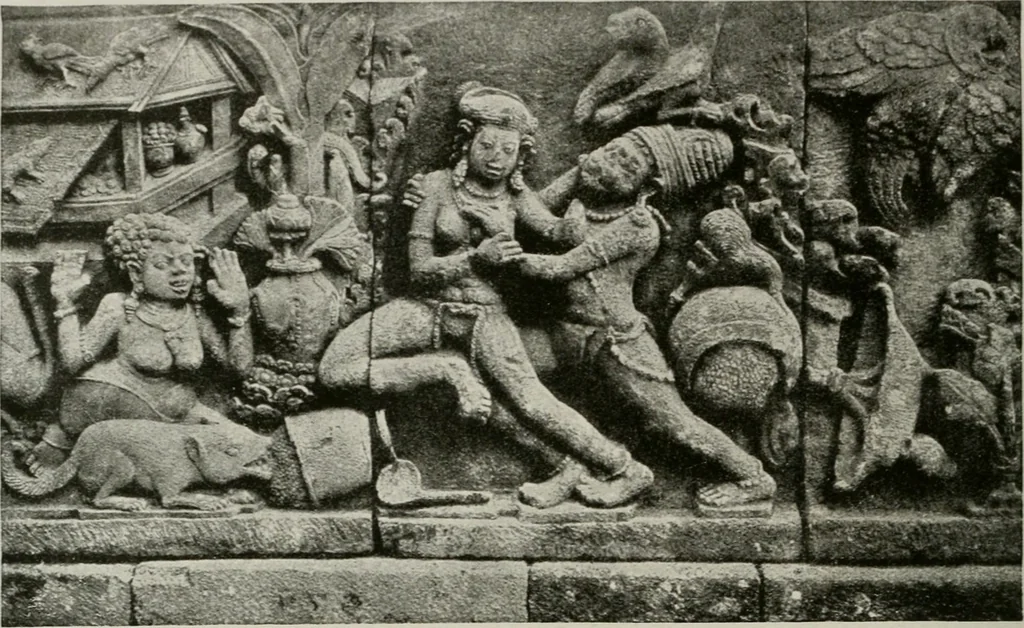 An illustration from La sculpture hindoue. Traduction de Paul Budry, 1922, leaf 271