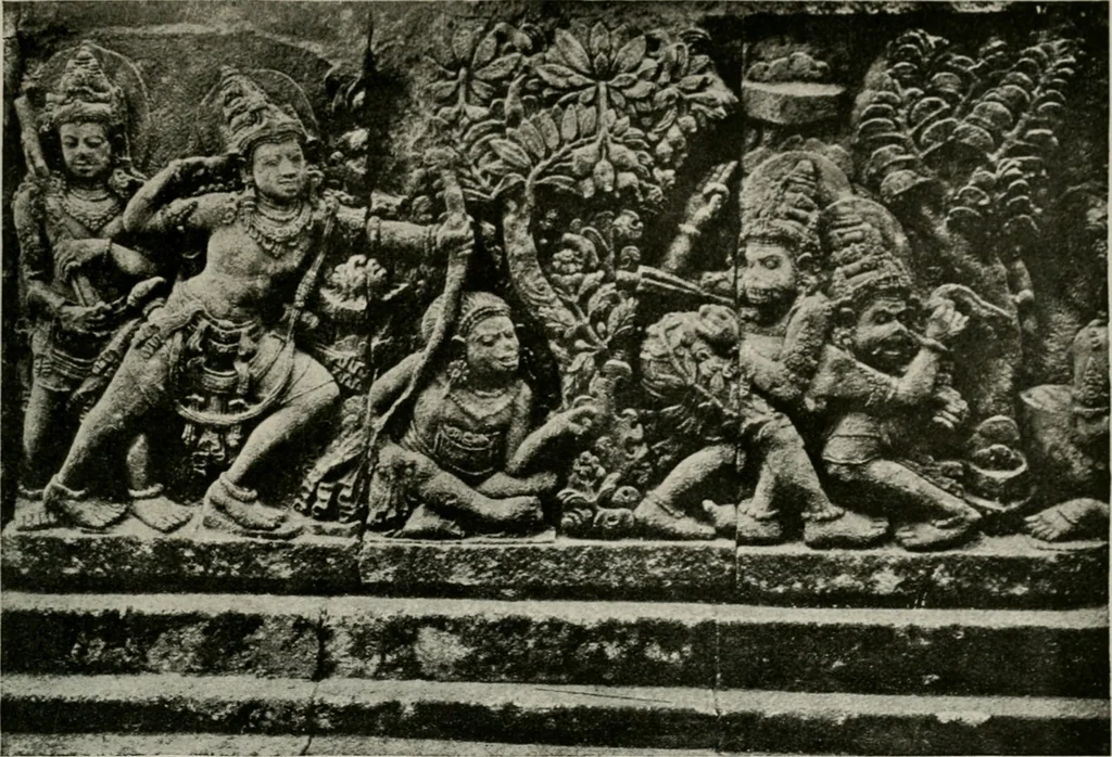 An illustration from La sculpture hindoue. Traduction de Paul Budry, 1922, leaf 272