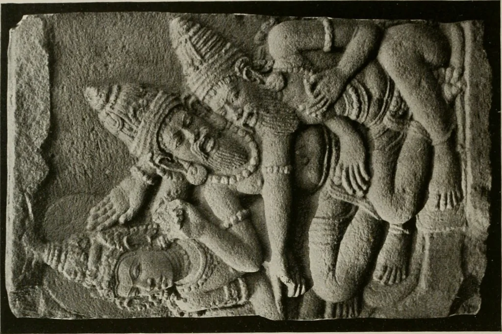 An illustration from La sculpture hindoue. Traduction de Paul Budry, 1922, leaf 273