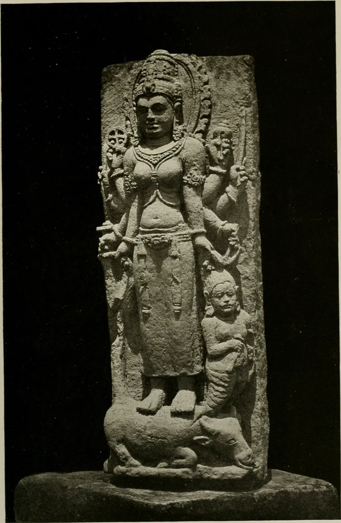 An illustration from La sculpture hindoue. Traduction de Paul Budry, 1922, leaf 278
