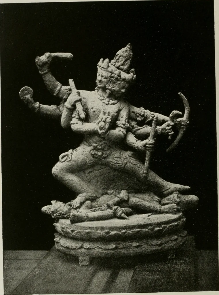 An illustration from La sculpture hindoue. Traduction de Paul Budry, 1922, leaf 279