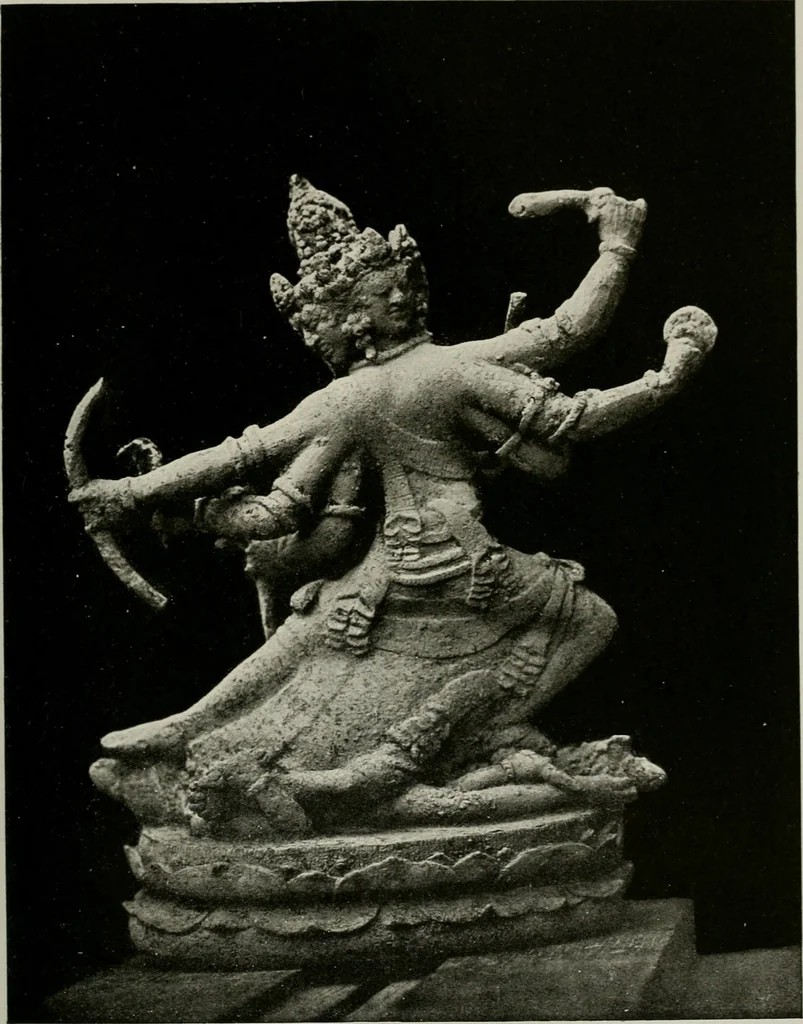 An illustration from La sculpture hindoue. Traduction de Paul Budry, 1922, leaf 280