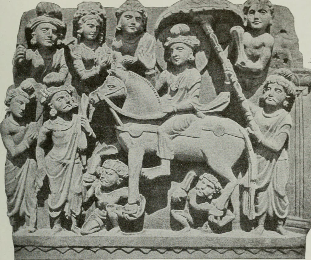 An illustration from La sculpture hindoue. Traduction de Paul Budry, 1922, leaf 34
