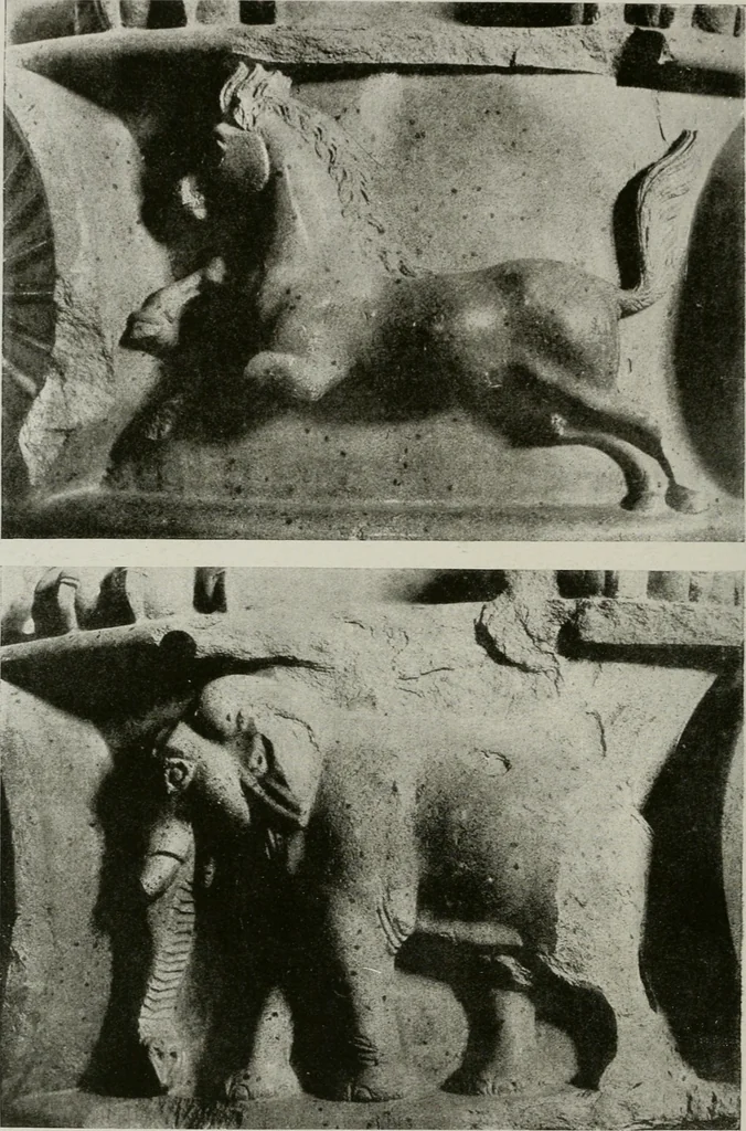 An illustration from La sculpture hindoue. Traduction de Paul Budry, 1922, leaf 95