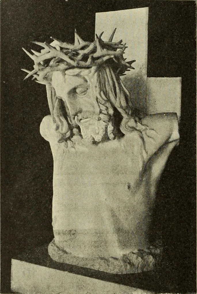 An illustration from La scultura, la pittura di U. Fleres, P. Molmenti, U. Ojetti, G. Menasci : le arti applicate di Guido Menasci, 1900, leaf 107