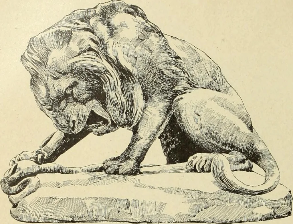 An illustration from La scultura, la pittura di U. Fleres, P. Molmenti, U. Ojetti, G. Menasci : le arti applicate di Guido Menasci, 1900, leaf 117