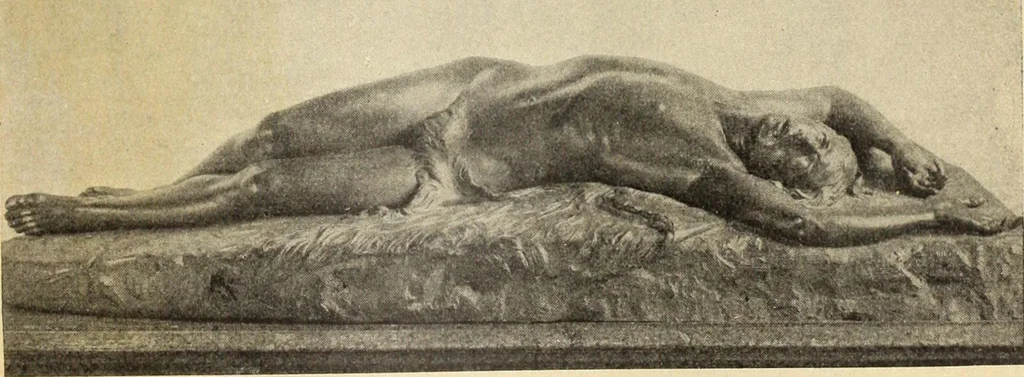 An illustration from La scultura, la pittura di U. Fleres, P. Molmenti, U. Ojetti, G. Menasci : le arti applicate di Guido Menasci, 1900, leaf 126