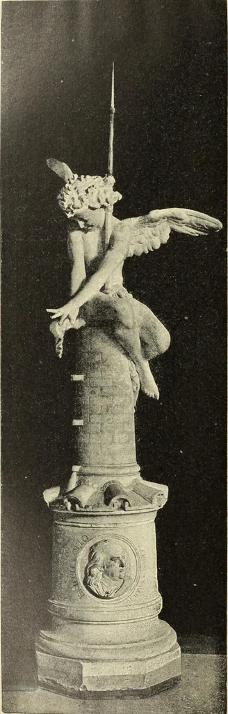 An illustration from La scultura, la pittura di U. Fleres, P. Molmenti, U. Ojetti, G. Menasci : le arti applicate di Guido Menasci, 1900, leaf 145