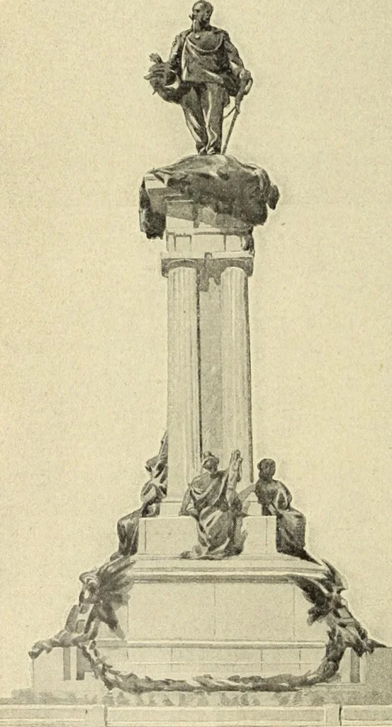 An illustration from La scultura, la pittura di U. Fleres, P. Molmenti, U. Ojetti, G. Menasci : le arti applicate di Guido Menasci, 1900, leaf 147