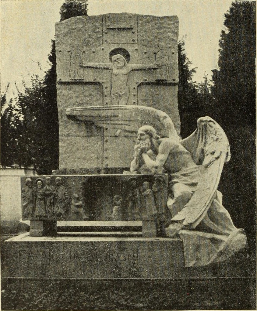 An illustration from La scultura, la pittura di U. Fleres, P. Molmenti, U. Ojetti, G. Menasci : le arti applicate di Guido Menasci, 1900, leaf 157