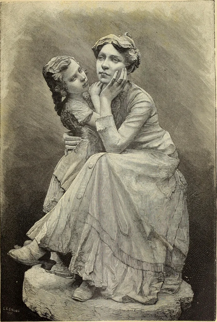 An illustration from La scultura, la pittura di U. Fleres, P. Molmenti, U. Ojetti, G. Menasci : le arti applicate di Guido Menasci, 1900, leaf 160
