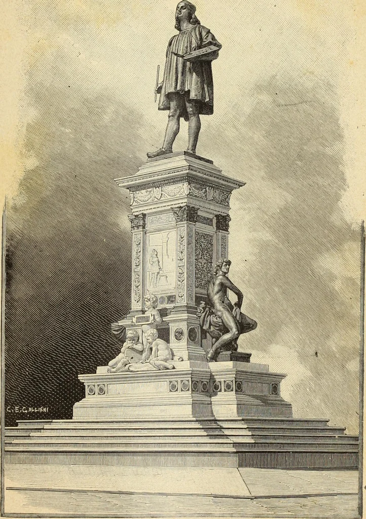 An illustration from La scultura, la pittura di U. Fleres, P. Molmenti, U. Ojetti, G. Menasci : le arti applicate di Guido Menasci, 1900, leaf 164