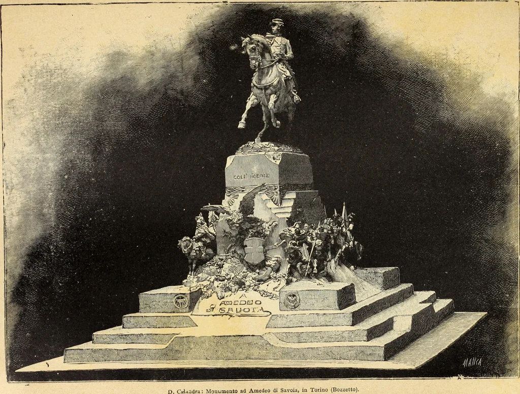 An illustration from La scultura, la pittura di U. Fleres, P. Molmenti, U. Ojetti, G. Menasci : le arti applicate di Guido Menasci, 1900, leaf 166