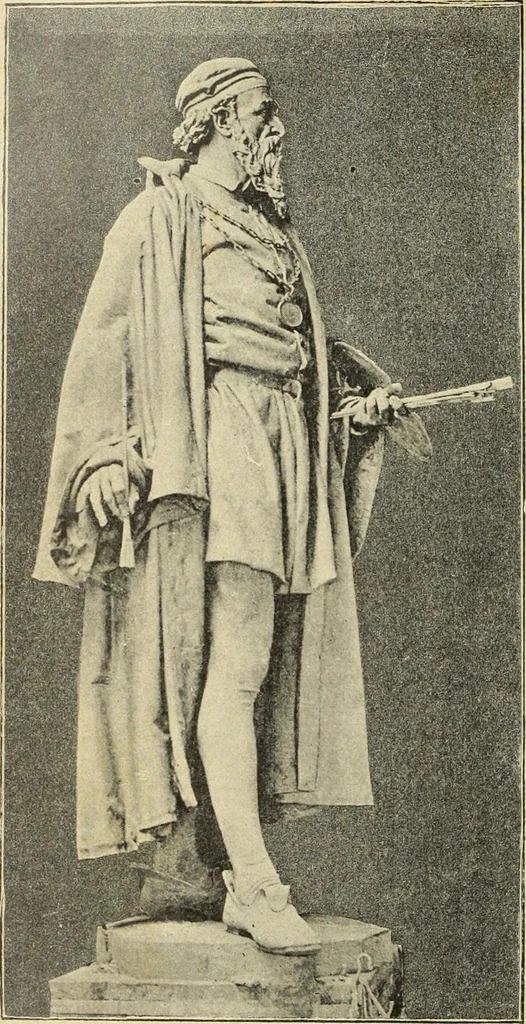 An illustration from La scultura, la pittura di U. Fleres, P. Molmenti, U. Ojetti, G. Menasci : le arti applicate di Guido Menasci, 1900, leaf 167
