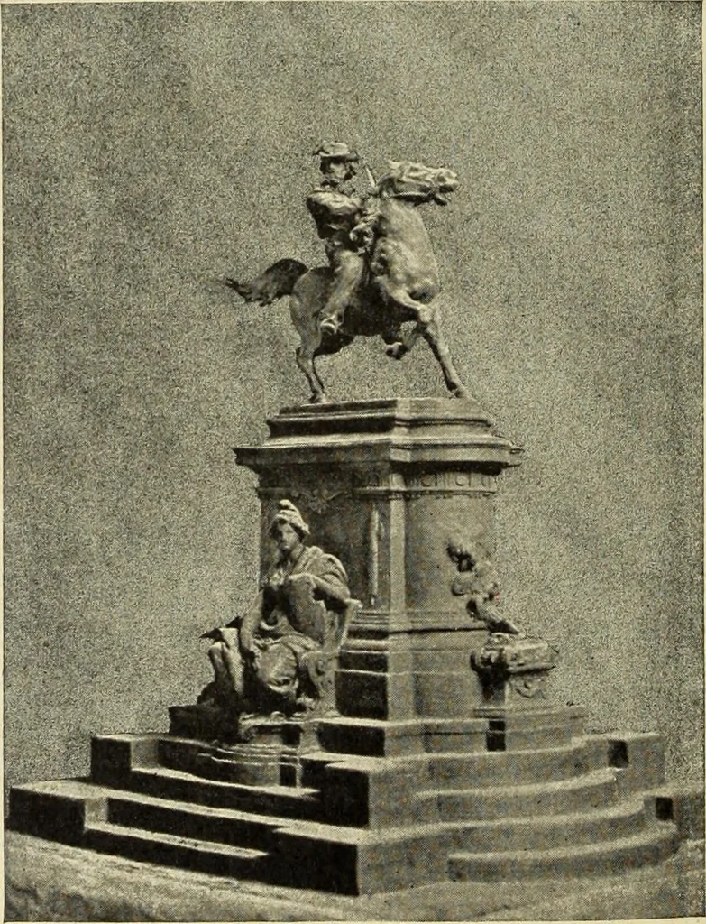 An illustration from La scultura, la pittura di U. Fleres, P. Molmenti, U. Ojetti, G. Menasci : le arti applicate di Guido Menasci, 1900, leaf 175