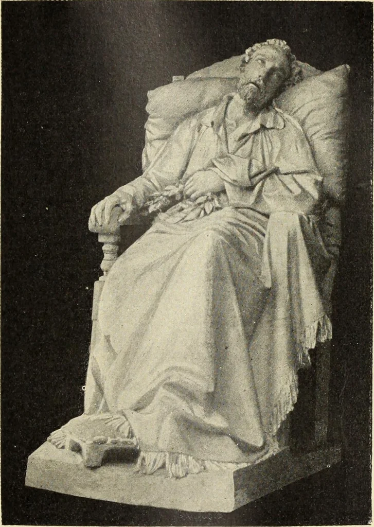 An illustration from La scultura, la pittura di U. Fleres, P. Molmenti, U. Ojetti, G. Menasci : le arti applicate di Guido Menasci, 1900, leaf 176