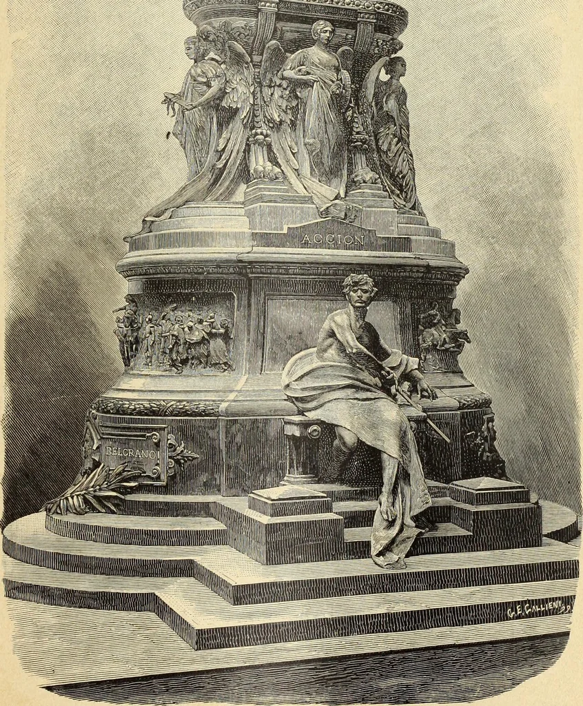 An illustration from La scultura, la pittura di U. Fleres, P. Molmenti, U. Ojetti, G. Menasci : le arti applicate di Guido Menasci, 1900, leaf 184