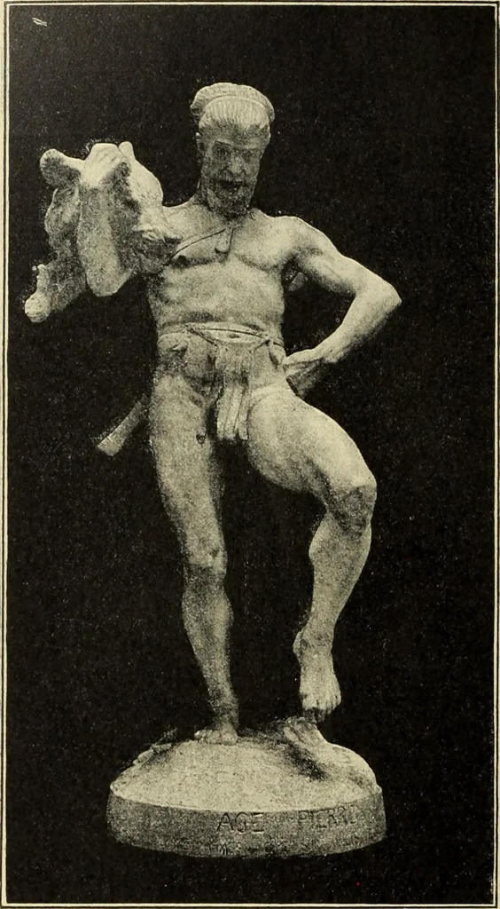 An illustration from La scultura, la pittura di U. Fleres, P. Molmenti, U. Ojetti, G. Menasci : le arti applicate di Guido Menasci, 1900, leaf 189