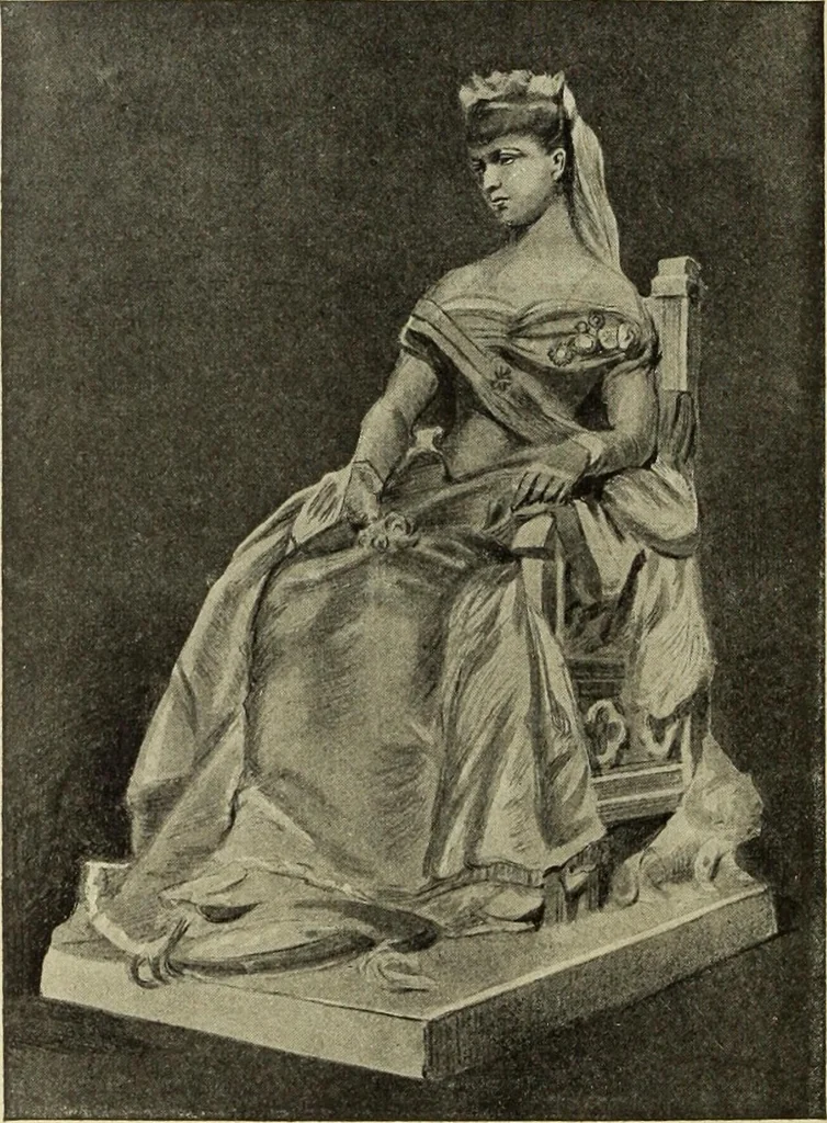 An illustration from La scultura, la pittura di U. Fleres, P. Molmenti, U. Ojetti, G. Menasci : le arti applicate di Guido Menasci, 1900, leaf 191