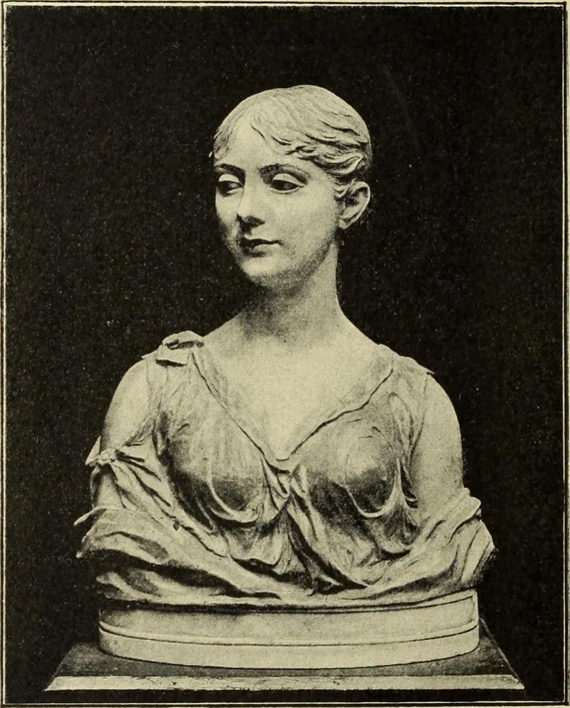 An illustration from La scultura, la pittura di U. Fleres, P. Molmenti, U. Ojetti, G. Menasci : le arti applicate di Guido Menasci, 1900, leaf 193