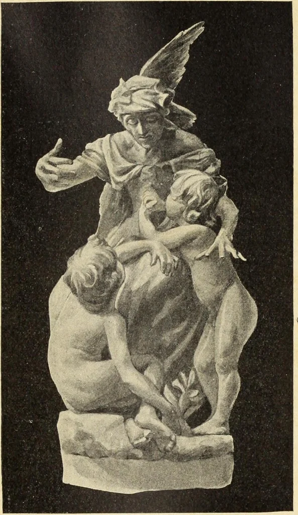 An illustration from La scultura, la pittura di U. Fleres, P. Molmenti, U. Ojetti, G. Menasci : le arti applicate di Guido Menasci, 1900, leaf 200