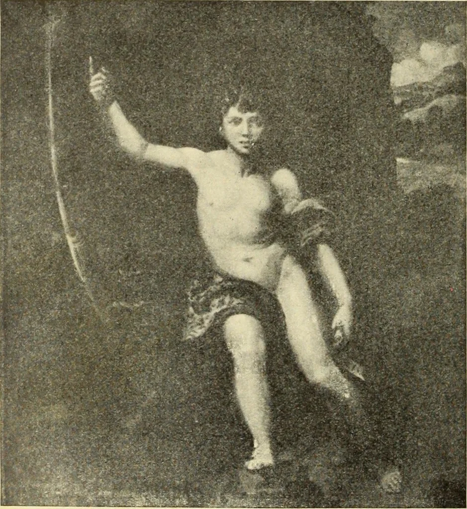 An illustration from La scultura, la pittura di U. Fleres, P. Molmenti, U. Ojetti, G. Menasci : le arti applicate di Guido Menasci, 1900, leaf 219