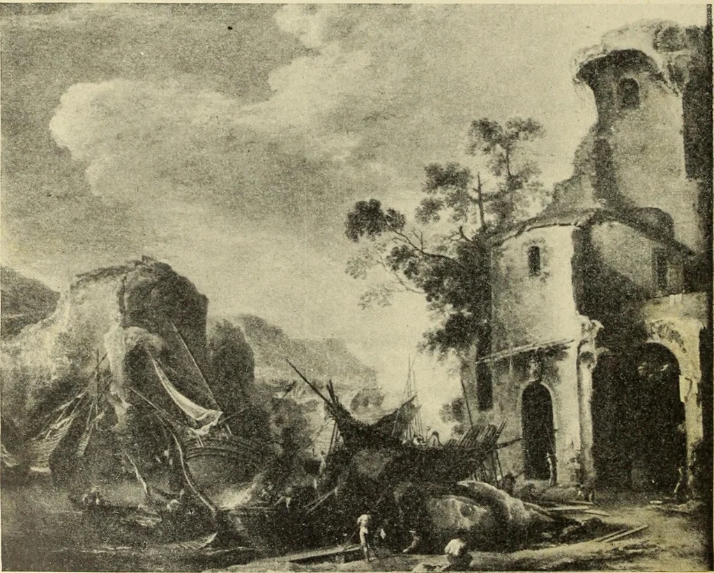 An illustration from La scultura, la pittura di U. Fleres, P. Molmenti, U. Ojetti, G. Menasci : le arti applicate di Guido Menasci, 1900, leaf 221