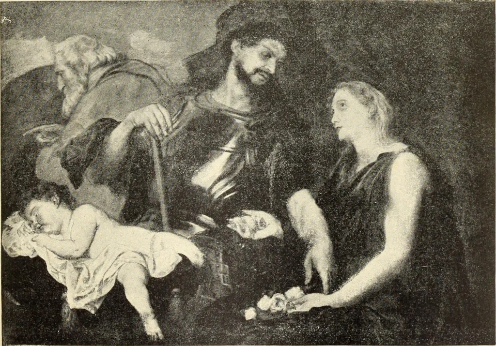 An illustration from La scultura, la pittura di U. Fleres, P. Molmenti, U. Ojetti, G. Menasci : le arti applicate di Guido Menasci, 1900, leaf 226