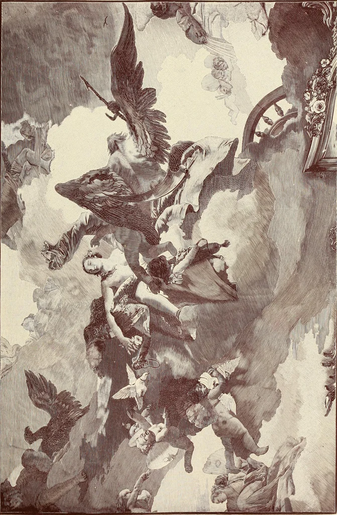An illustration from La scultura, la pittura di U. Fleres, P. Molmenti, U. Ojetti, G. Menasci : le arti applicate di Guido Menasci, 1900, leaf 232