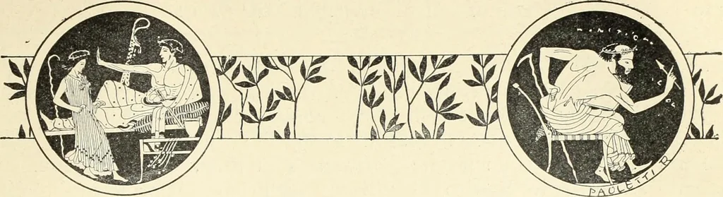 An illustration from La scultura, la pittura di U. Fleres, P. Molmenti, U. Ojetti, G. Menasci : le arti applicate di Guido Menasci, 1900, leaf 246