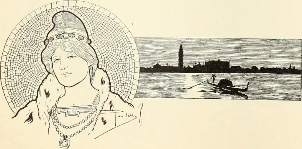 An illustration from La scultura, la pittura di U. Fleres, P. Molmenti, U. Ojetti, G. Menasci : le arti applicate di Guido Menasci, 1900, leaf 248