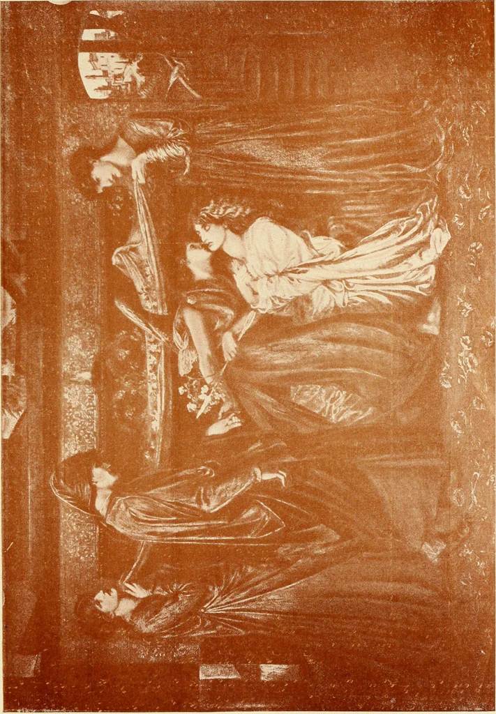 An illustration from La scultura, la pittura di U. Fleres, P. Molmenti, U. Ojetti, G. Menasci : le arti applicate di Guido Menasci, 1900, leaf 252