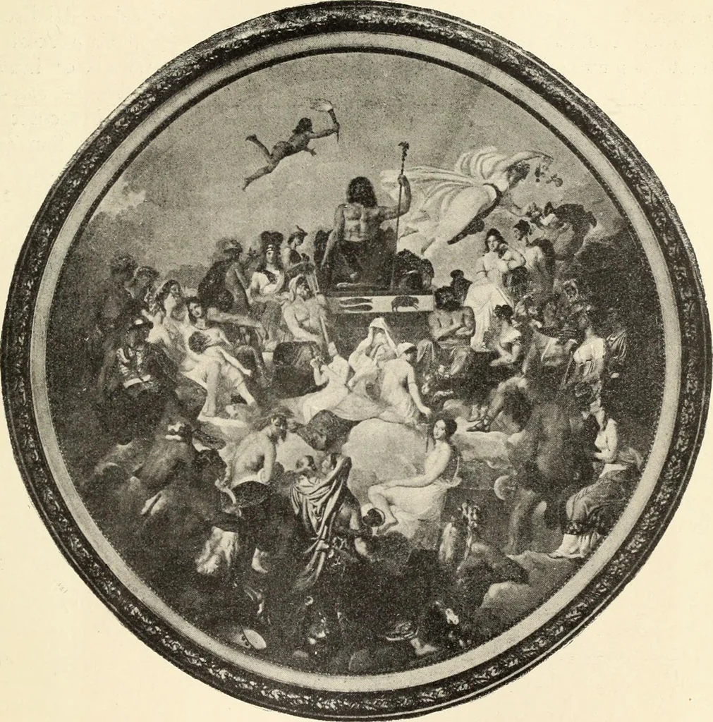 An illustration from La scultura, la pittura di U. Fleres, P. Molmenti, U. Ojetti, G. Menasci : le arti applicate di Guido Menasci, 1900, leaf 260