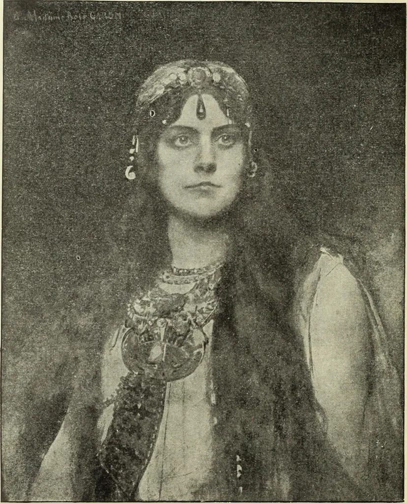 An illustration from La scultura, la pittura di U. Fleres, P. Molmenti, U. Ojetti, G. Menasci : le arti applicate di Guido Menasci, 1900, leaf 271