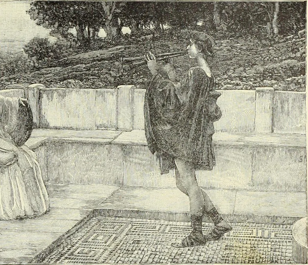 An illustration from La scultura, la pittura di U. Fleres, P. Molmenti, U. Ojetti, G. Menasci : le arti applicate di Guido Menasci, 1900, leaf 282
