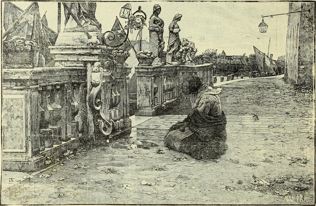 An illustration from La scultura, la pittura di U. Fleres, P. Molmenti, U. Ojetti, G. Menasci : le arti applicate di Guido Menasci, 1900, leaf 285