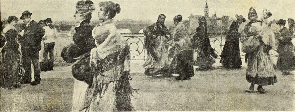 An illustration from La scultura, la pittura di U. Fleres, P. Molmenti, U. Ojetti, G. Menasci : le arti applicate di Guido Menasci, 1900, leaf 286