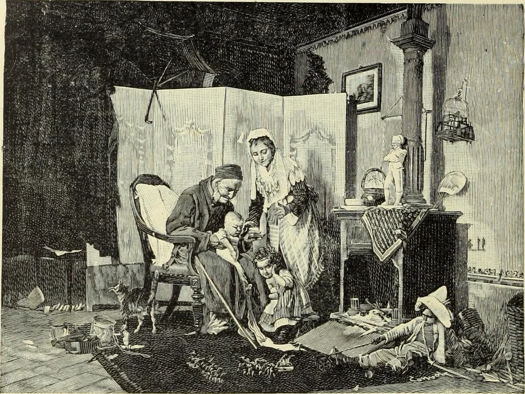 An illustration from La scultura, la pittura di U. Fleres, P. Molmenti, U. Ojetti, G. Menasci : le arti applicate di Guido Menasci, 1900, leaf 289