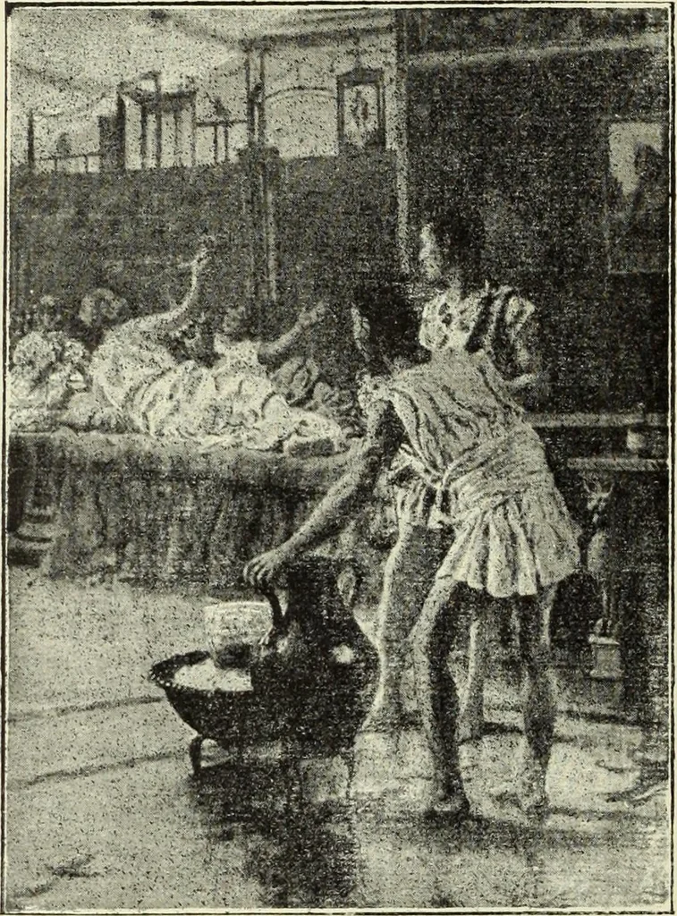 An illustration from La scultura, la pittura di U. Fleres, P. Molmenti, U. Ojetti, G. Menasci : le arti applicate di Guido Menasci, 1900, leaf 293