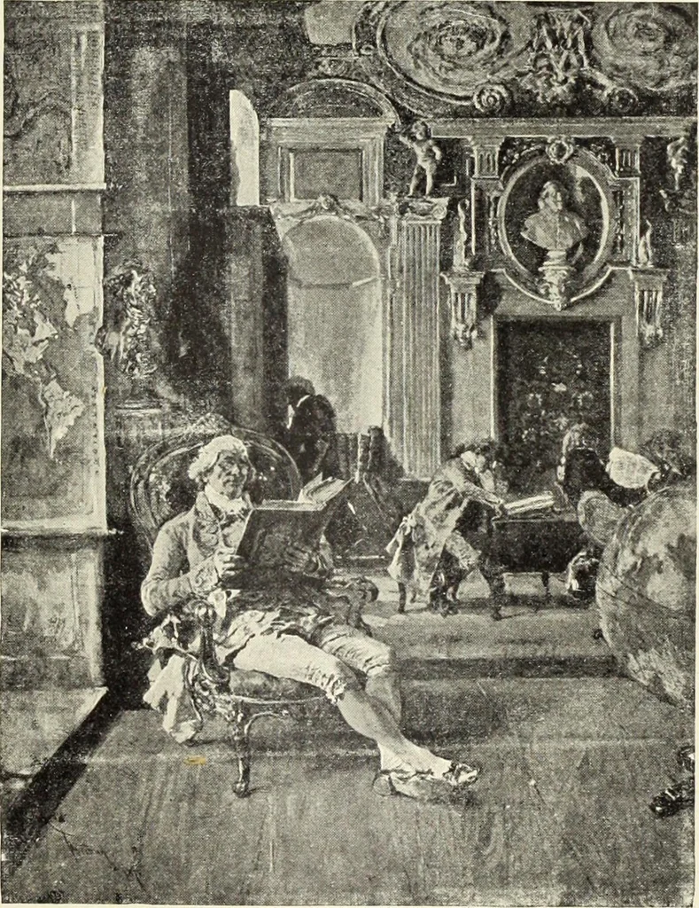 An illustration from La scultura, la pittura di U. Fleres, P. Molmenti, U. Ojetti, G. Menasci : le arti applicate di Guido Menasci, 1900, leaf 296