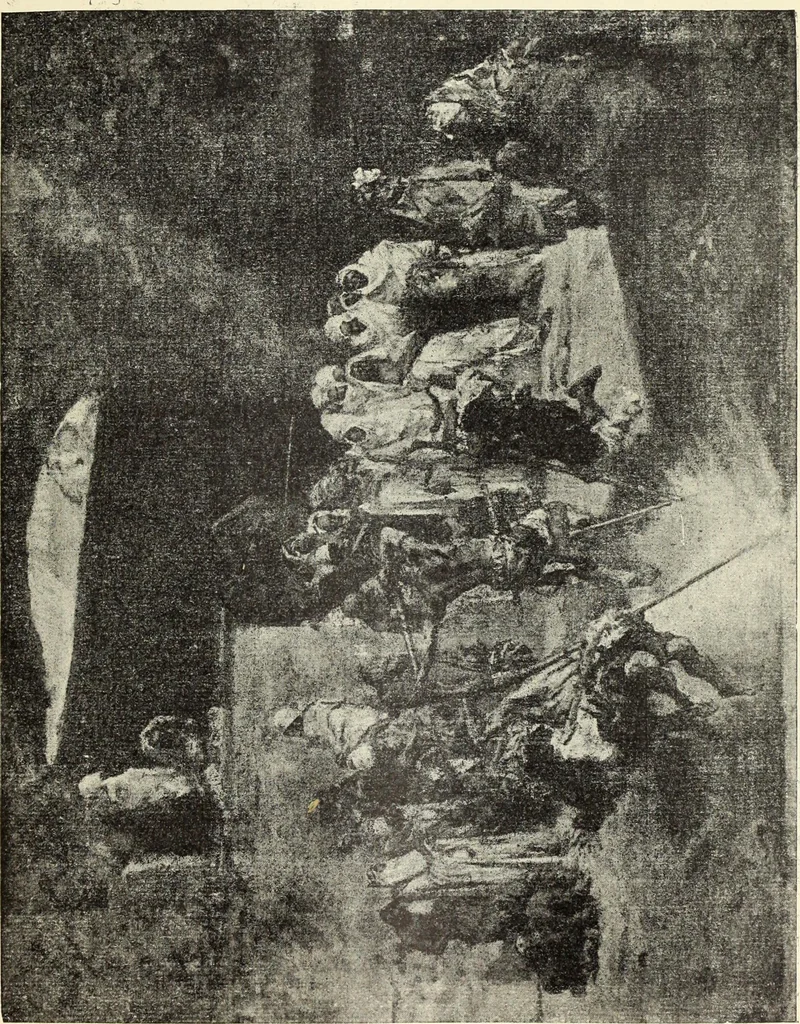An illustration from La scultura, la pittura di U. Fleres, P. Molmenti, U. Ojetti, G. Menasci : le arti applicate di Guido Menasci, 1900, leaf 298