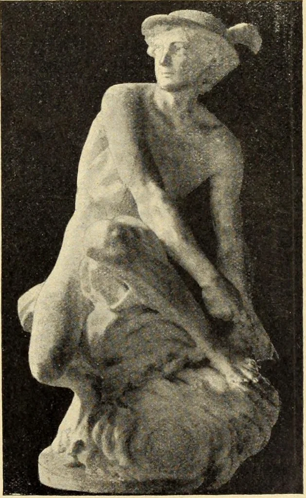 An illustration from La scultura, la pittura di U. Fleres, P. Molmenti, U. Ojetti, G. Menasci : le arti applicate di Guido Menasci, 1900, leaf 30