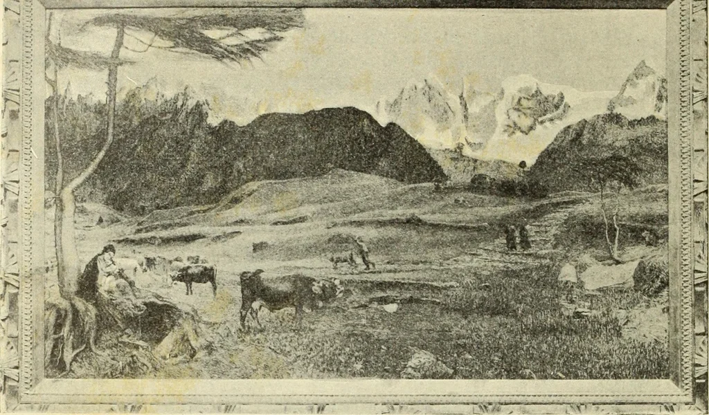 An illustration from La scultura, la pittura di U. Fleres, P. Molmenti, U. Ojetti, G. Menasci : le arti applicate di Guido Menasci, 1900, leaf 319