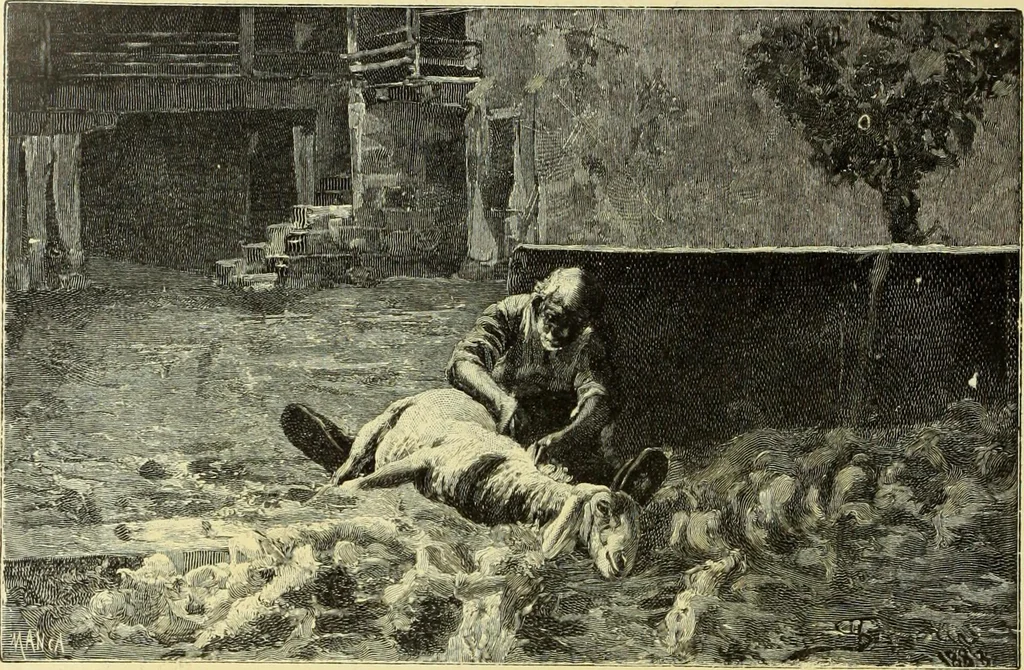 An illustration from La scultura, la pittura di U. Fleres, P. Molmenti, U. Ojetti, G. Menasci : le arti applicate di Guido Menasci, 1900, leaf 331