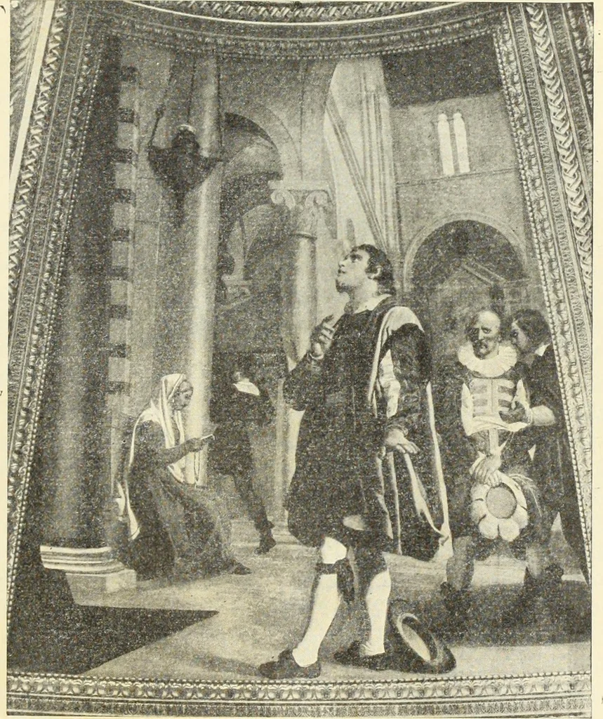 An illustration from La scultura, la pittura di U. Fleres, P. Molmenti, U. Ojetti, G. Menasci : le arti applicate di Guido Menasci, 1900, leaf 338