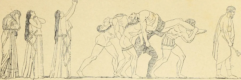 An illustration from La scultura, la pittura di U. Fleres, P. Molmenti, U. Ojetti, G. Menasci : le arti applicate di Guido Menasci, 1900, leaf 34
