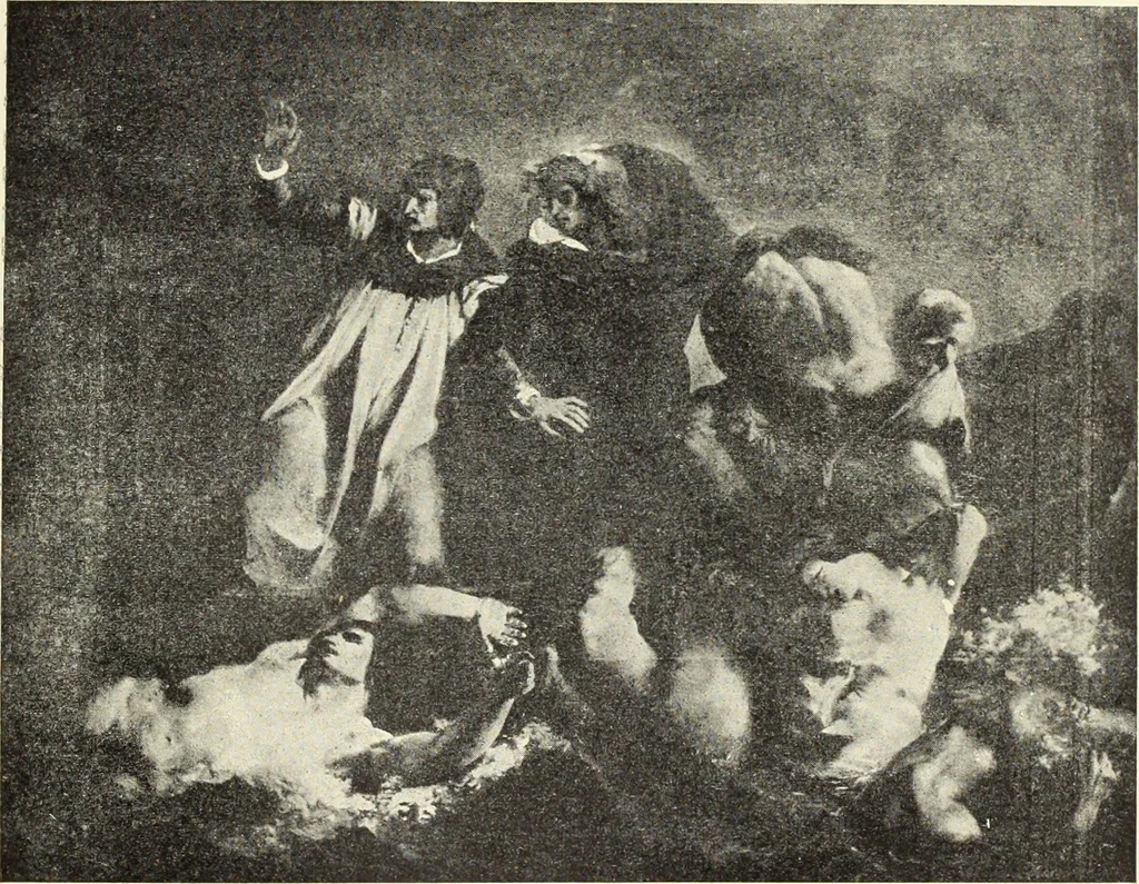 An illustration from La scultura, la pittura di U. Fleres, P. Molmenti, U. Ojetti, G. Menasci : le arti applicate di Guido Menasci, 1900, leaf 358