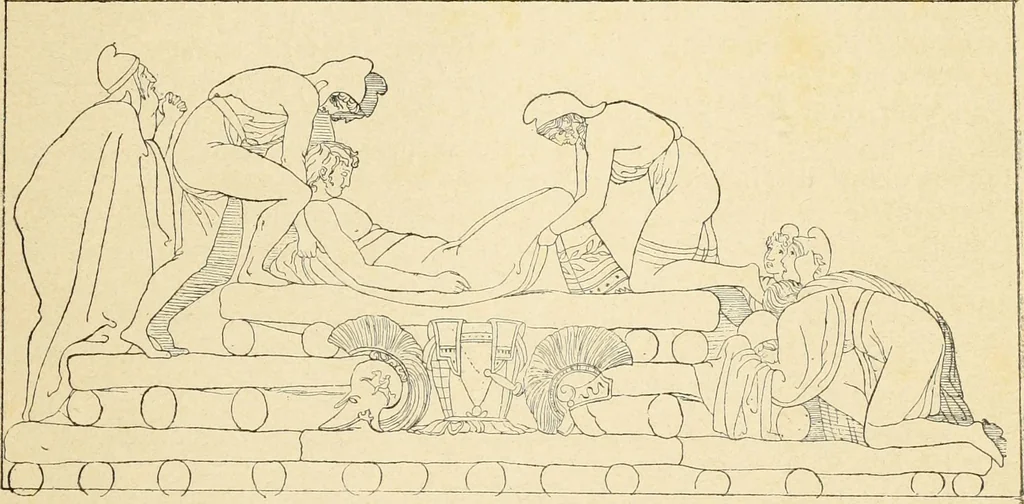 An illustration from La scultura, la pittura di U. Fleres, P. Molmenti, U. Ojetti, G. Menasci : le arti applicate di Guido Menasci, 1900, leaf 36
