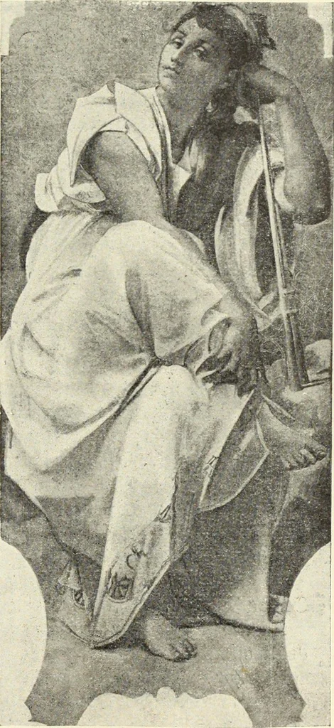An illustration from La scultura, la pittura di U. Fleres, P. Molmenti, U. Ojetti, G. Menasci : le arti applicate di Guido Menasci, 1900, leaf 366